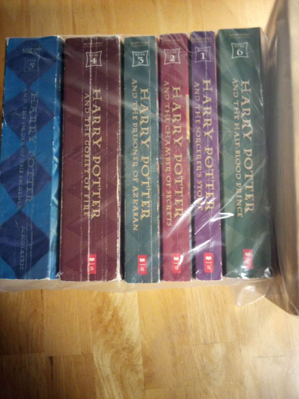 Harry Potter Paperback Box Set - Multi-Color - Scholastic - Picture 2 of 9